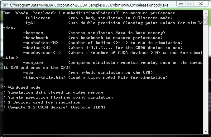 CUDA N-Body Simulation